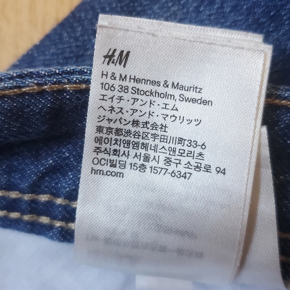 H&M Girls Denim Shorts Size 14Y+. - Picture 7 of 8